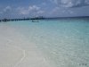 Meer mit Bootssteg